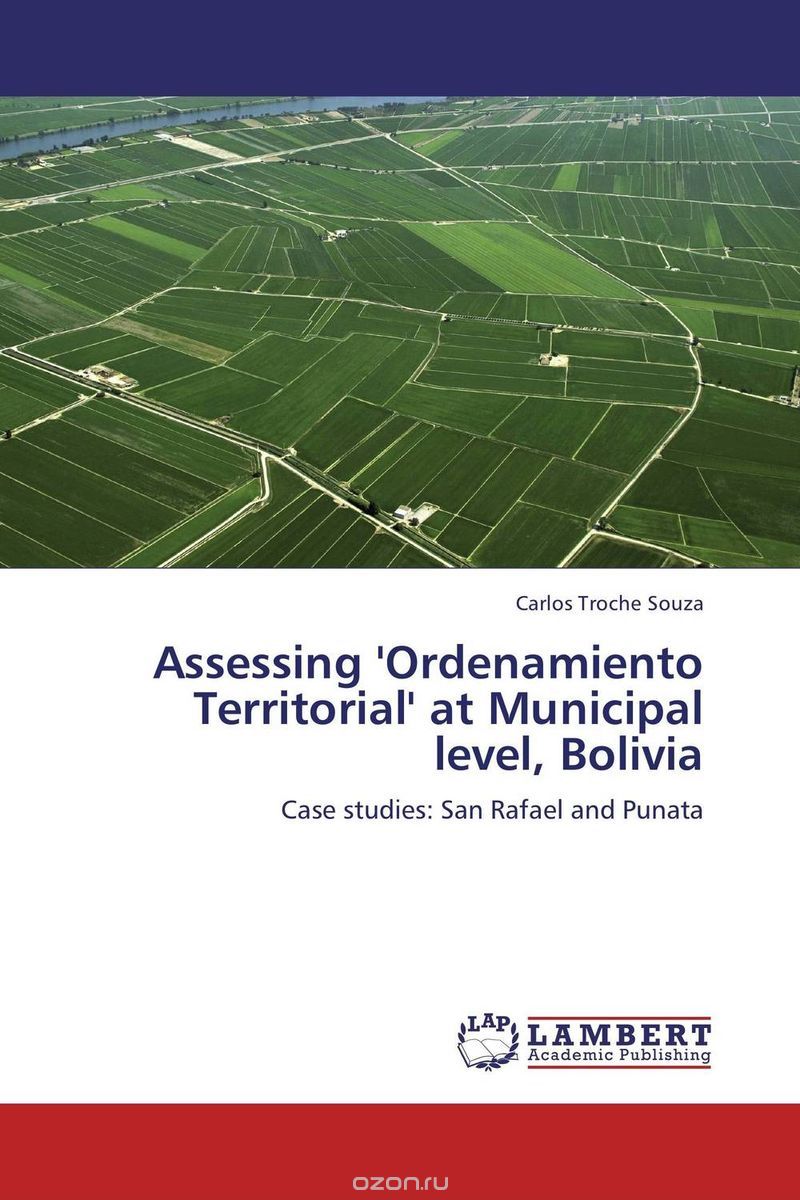 Assessing 'Ordenamiento Territorial' at Municipal level, Bolivia