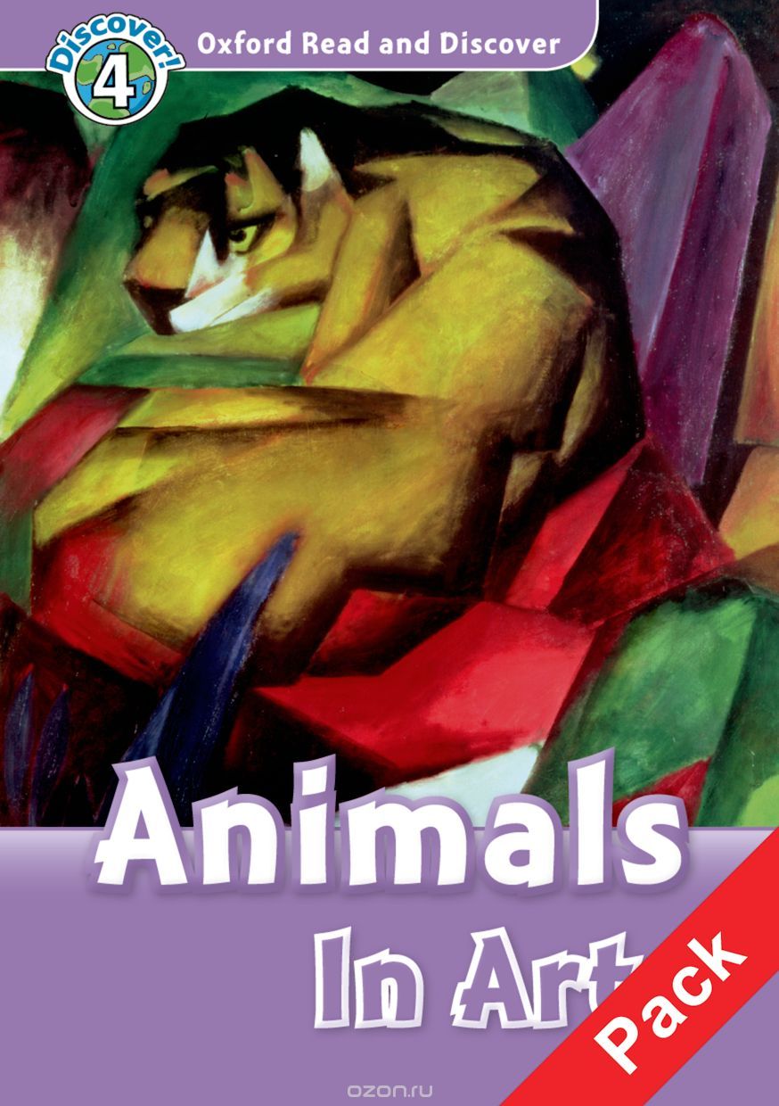 Read and discover 4 ANIMALS IN ART  PACK