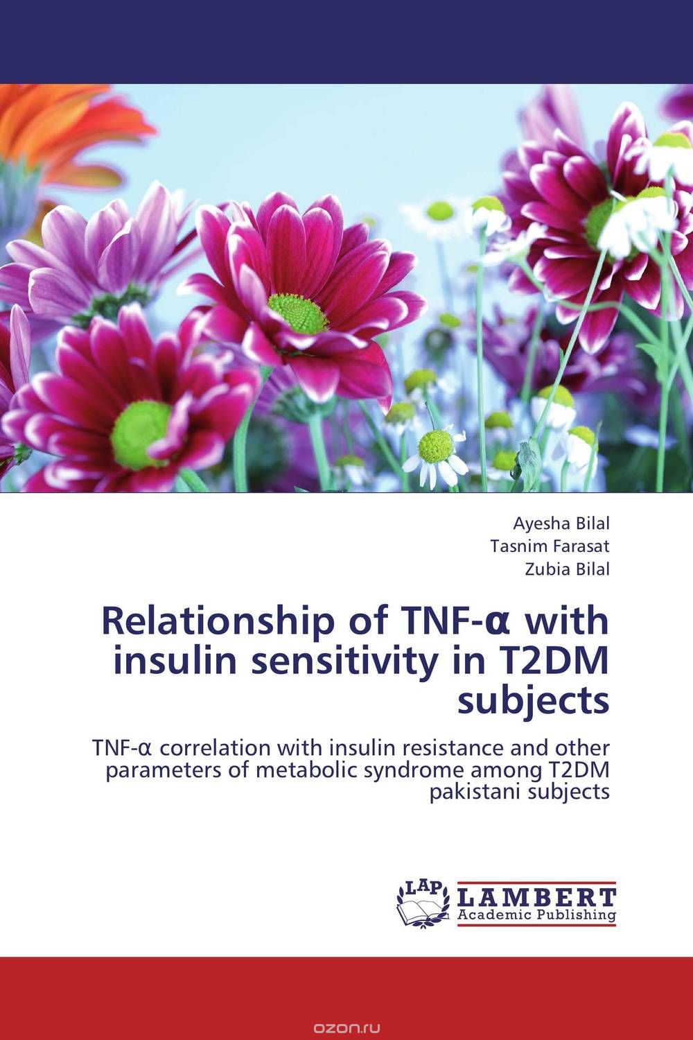 Relationship of TNF-? with insulin sensitivity in T2DM subjects