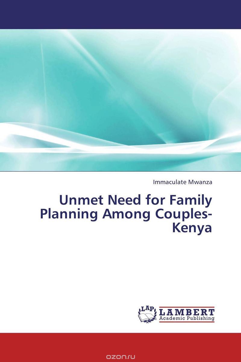 Unmet Need for Family Planning Among Couples-Kenya