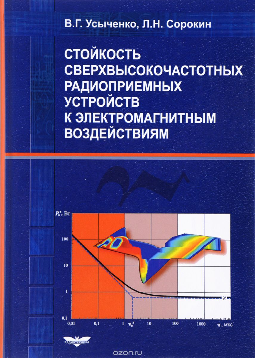 Скачать книгу "Стойкость сверхвысокочастотных радиоприемных устройств к электромагнитным воздействиям, В. Г. Усыченко, Л. Н. Сорокин"