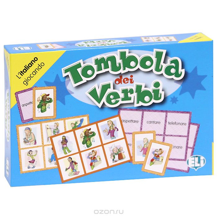 Tombola dei Verbi (набор из 102 карточек)