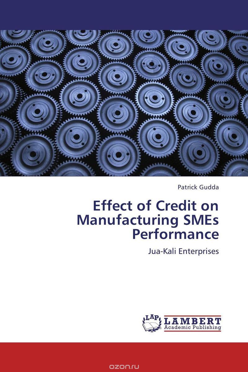 Effect of Credit on Manufacturing SMEs Performance