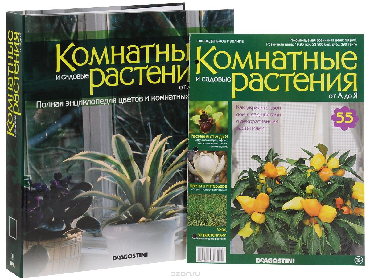 Скачать книгу "Журнал "Комнатные и садовые растения. От А до Я" №55"