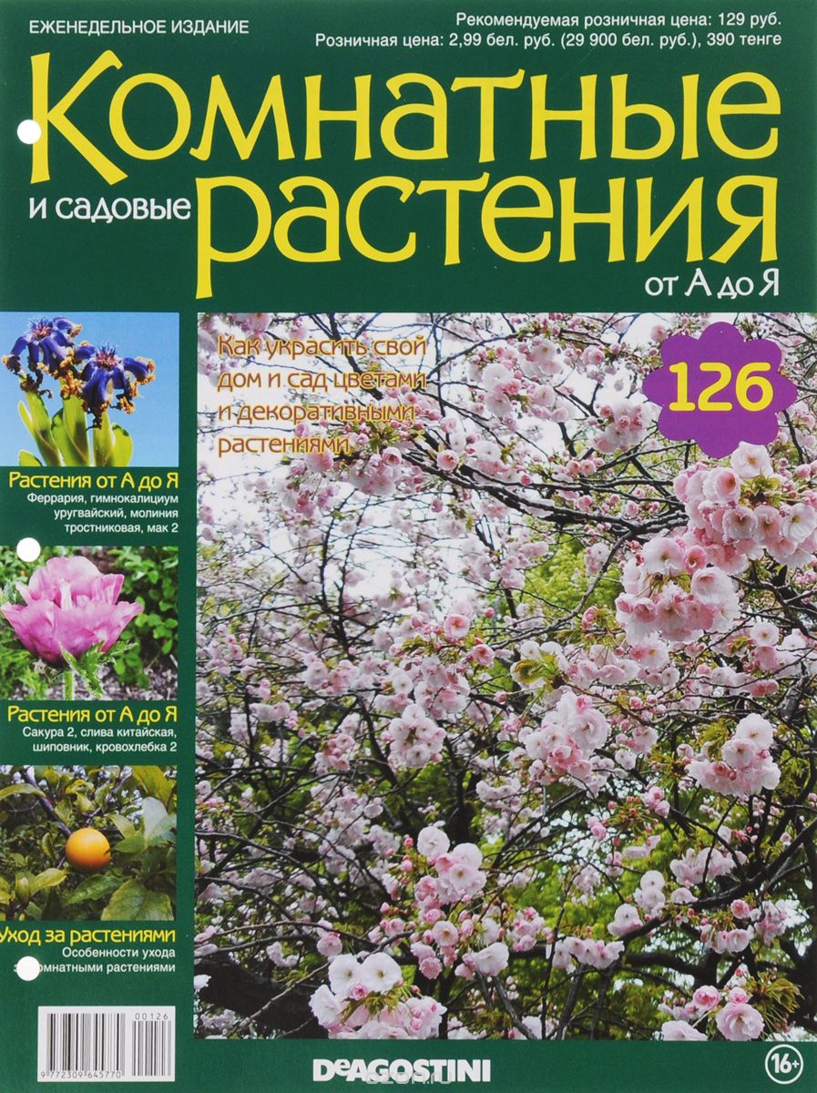 Журнал "Комнатные и садовые растения. От А до Я" №126