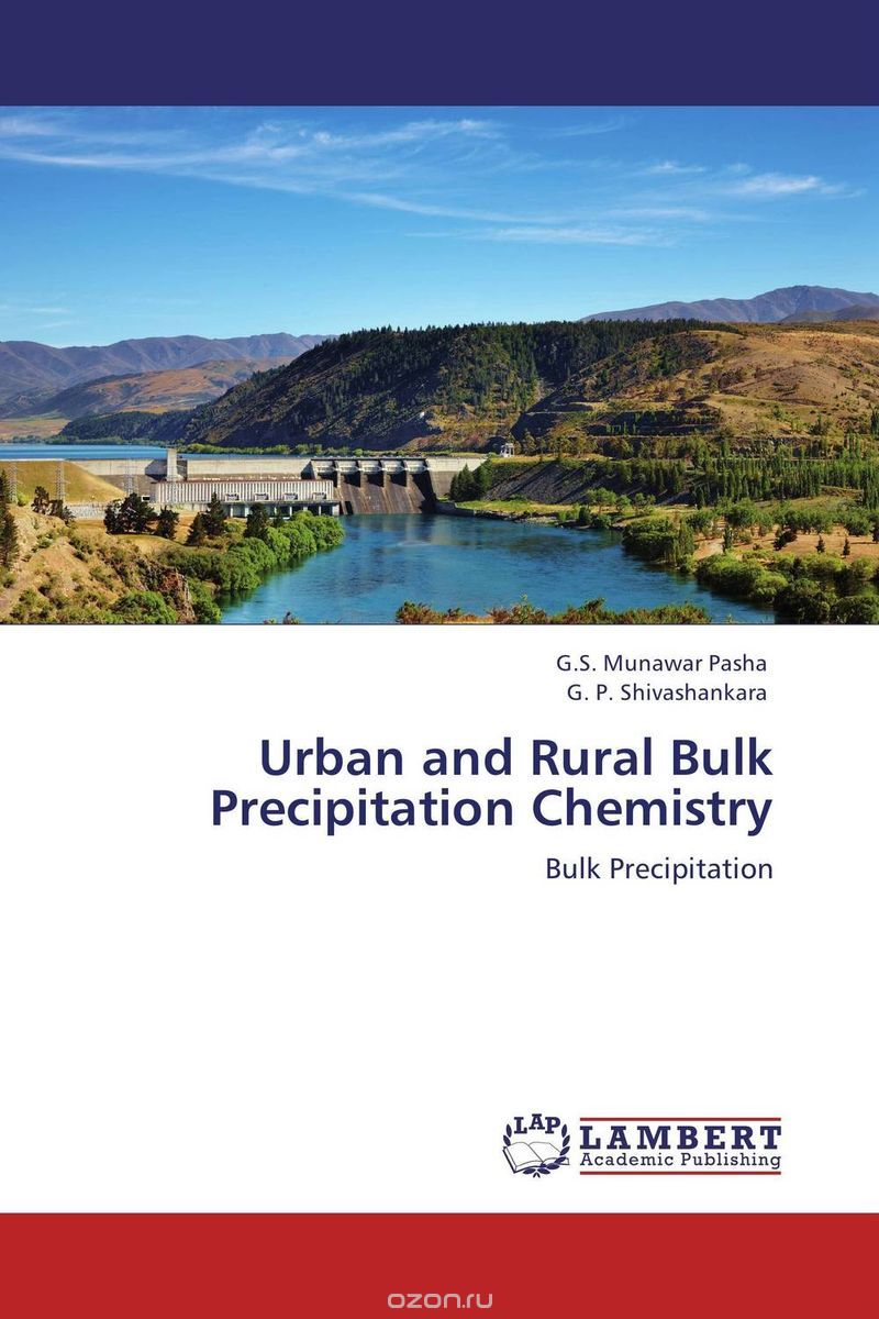 Скачать книгу "Urban and Rural Bulk Precipitation Chemistry"